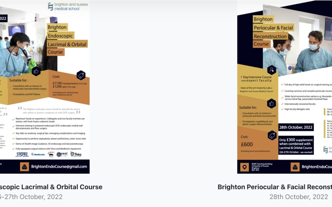 Brighton Endoscopic Course 2022